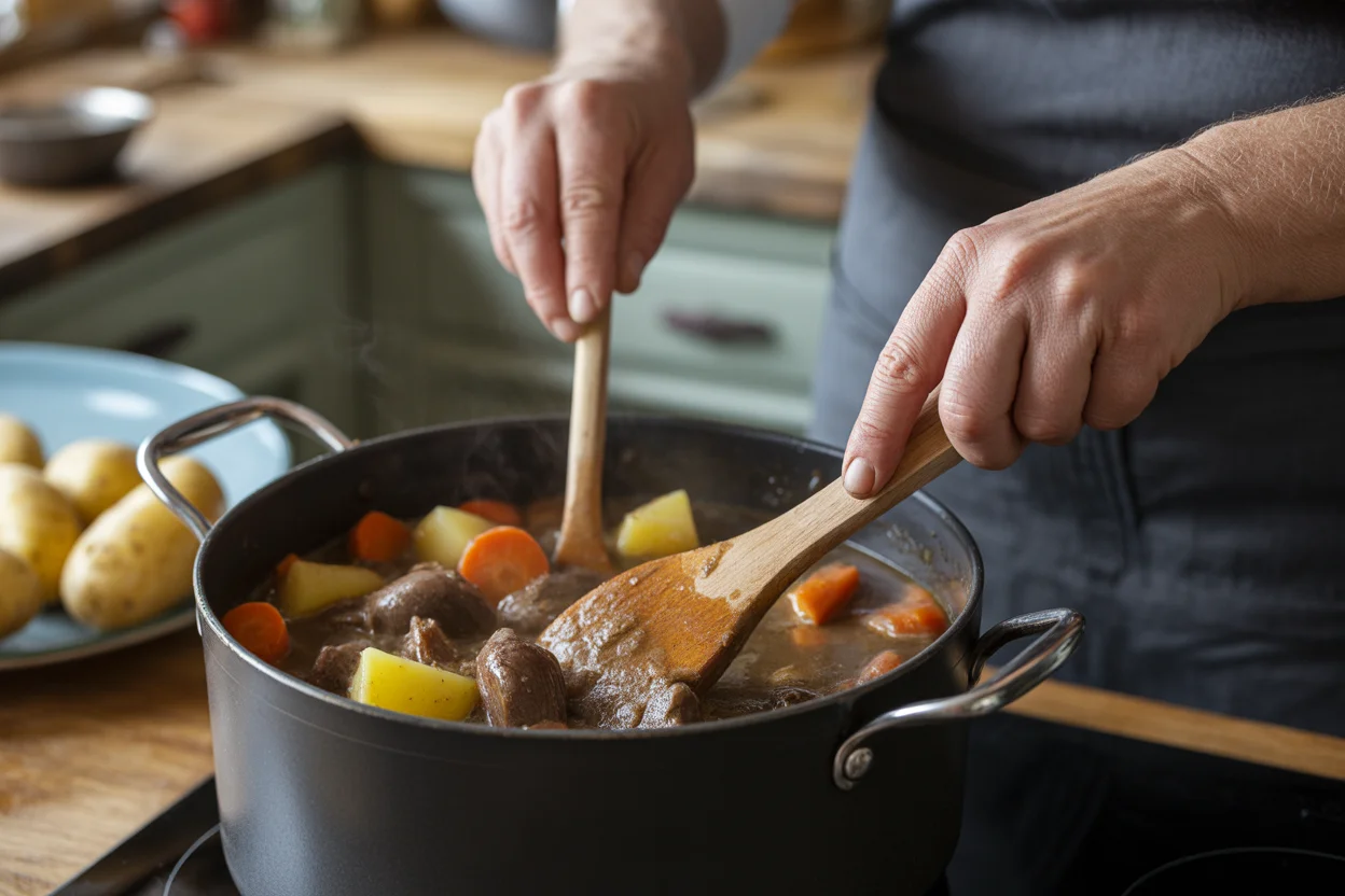 La Vraie Recette du B&oelig;uf Bourguignon : Un Plat Qui R&eacute;chauffe le C&oelig;ur