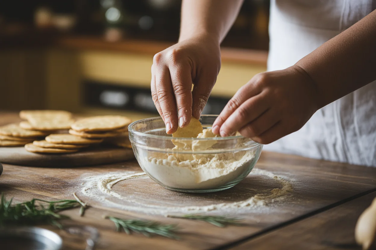 Biscuits Ap&eacute;ro Moutarde et Comt&eacute; : Une recette simple et savoureuse