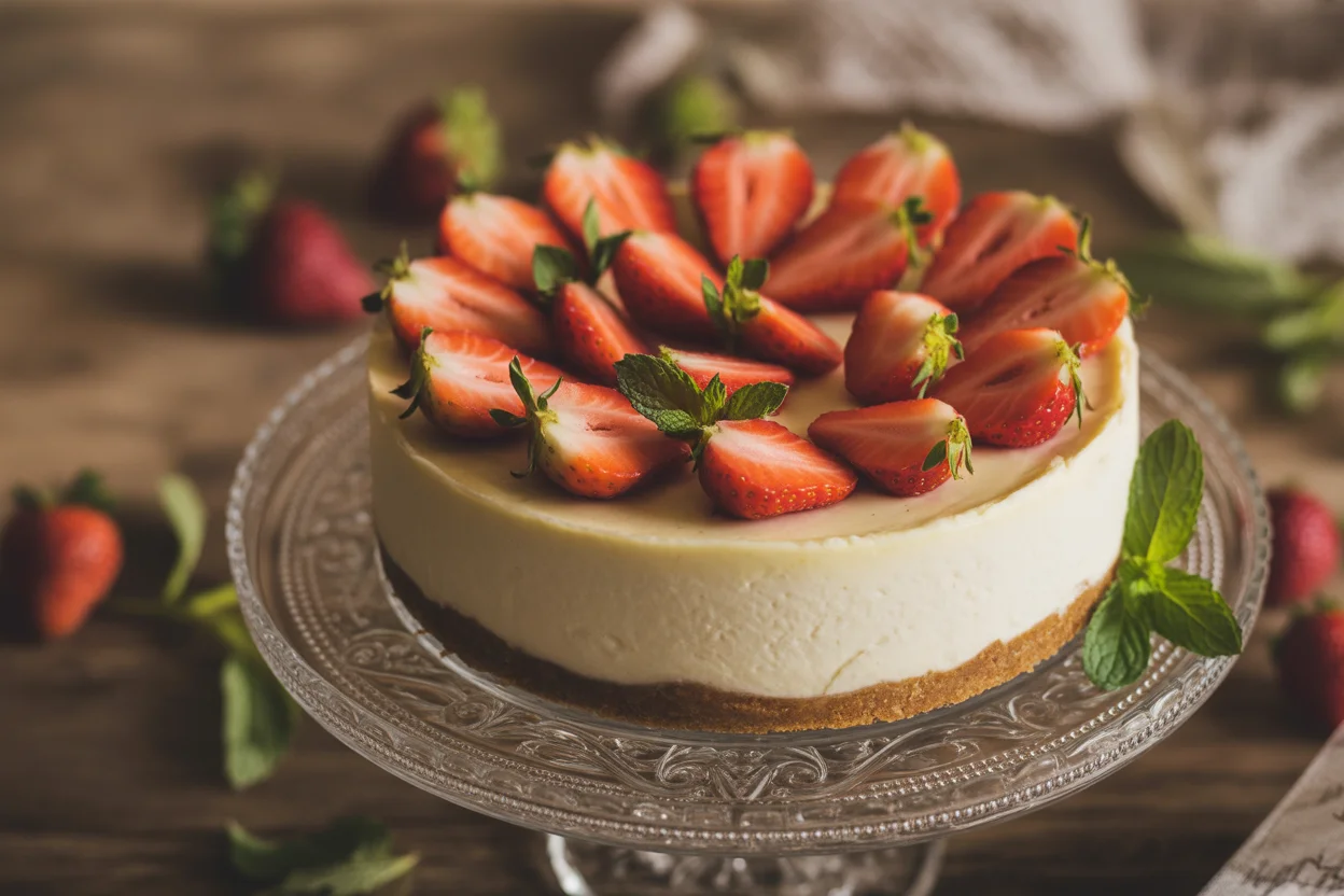 Tarte aux fraises facile