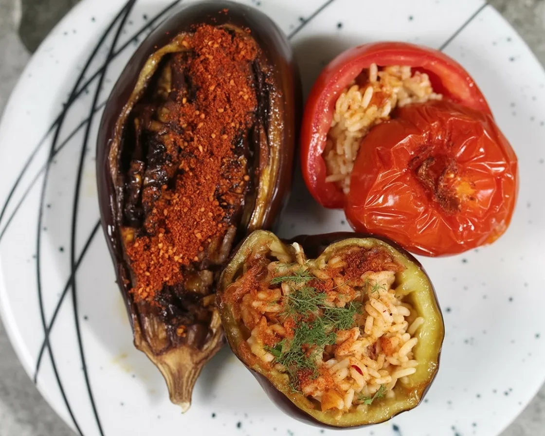 Moussaka Grecque Simplifiée Authentique garnie d'aubergines et tomates savoureuses.