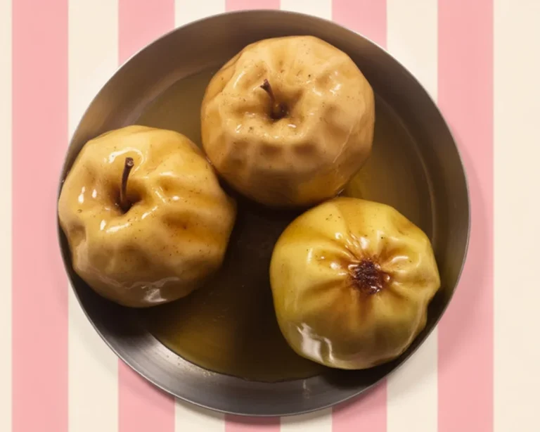 Pommes au four préparées avec beurre et sucre, prêtes pour un dessert délicieusement réconfortant.