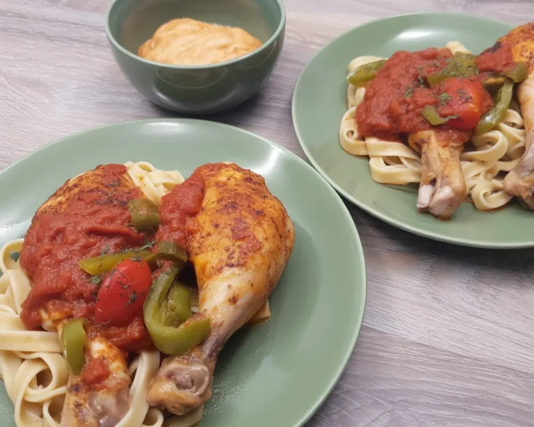 Recette facile de Poulet Basquaise à la Cyril Lignac avec poivrons et chorizo