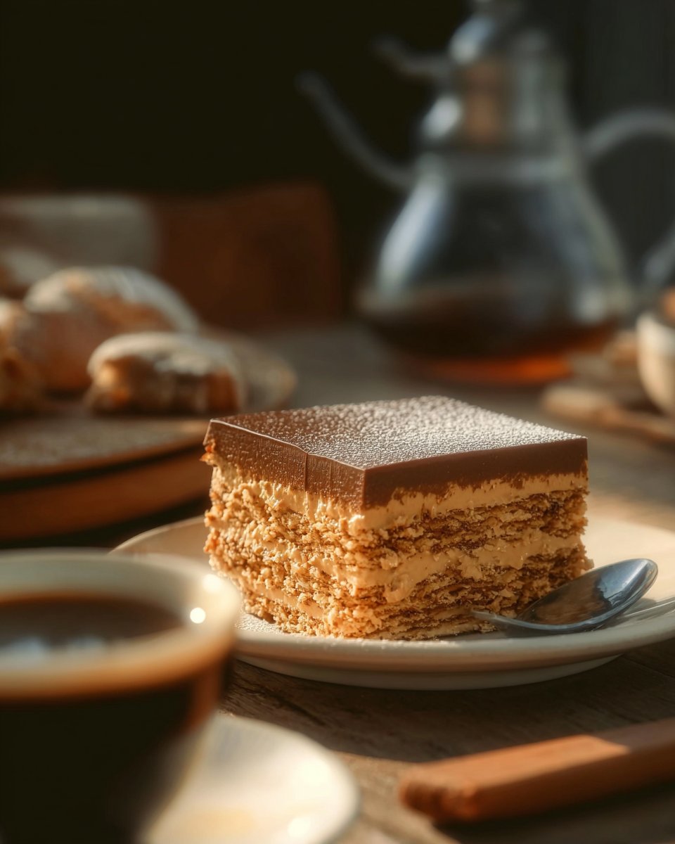 Gâteau Petit Beurre au Café