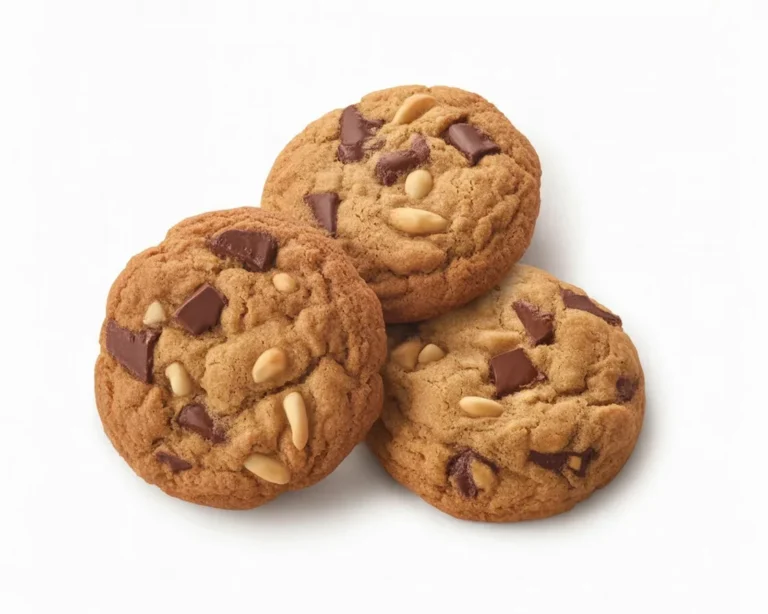 Recette de délicieux cookies maison au chocolat et aux noix.