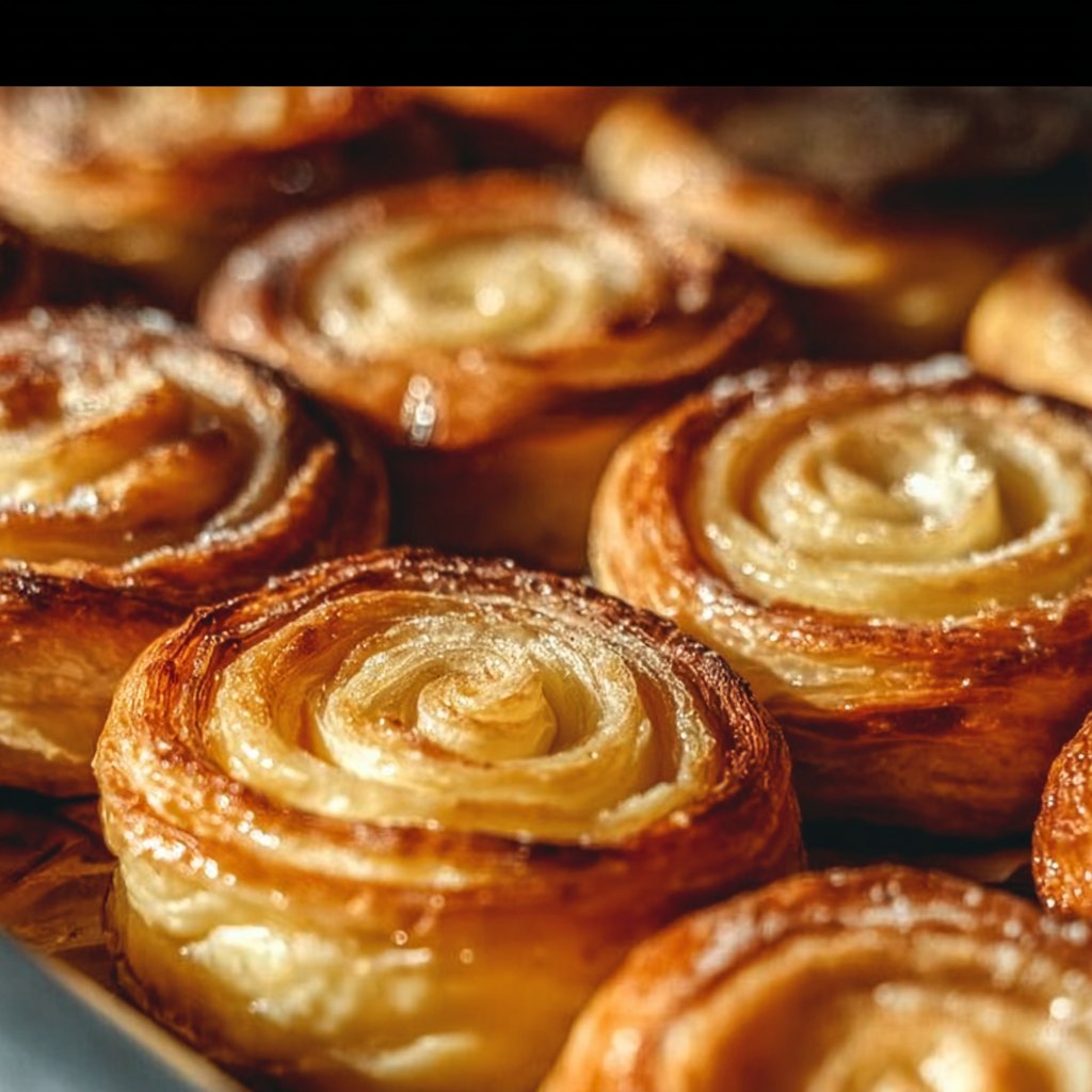 Roulés Feuilletés aux Pommes en 10 Minutes