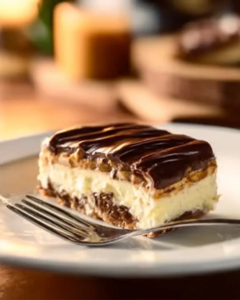 Delicious no-bake cake with fresh fruits and cream topping