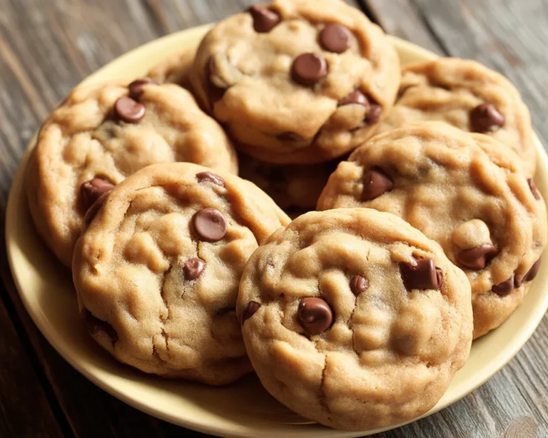 Recette de cookies moelleux aux pépites de chocolat, facile et rapide à réaliser.