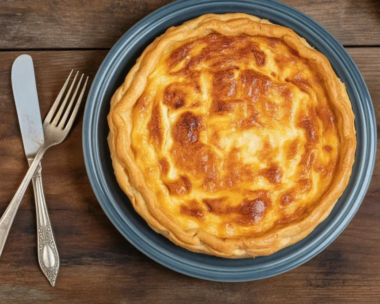 Recette de quiche lorraine sans pâte moelleuse, un plat savoureux et rapide à réaliser.