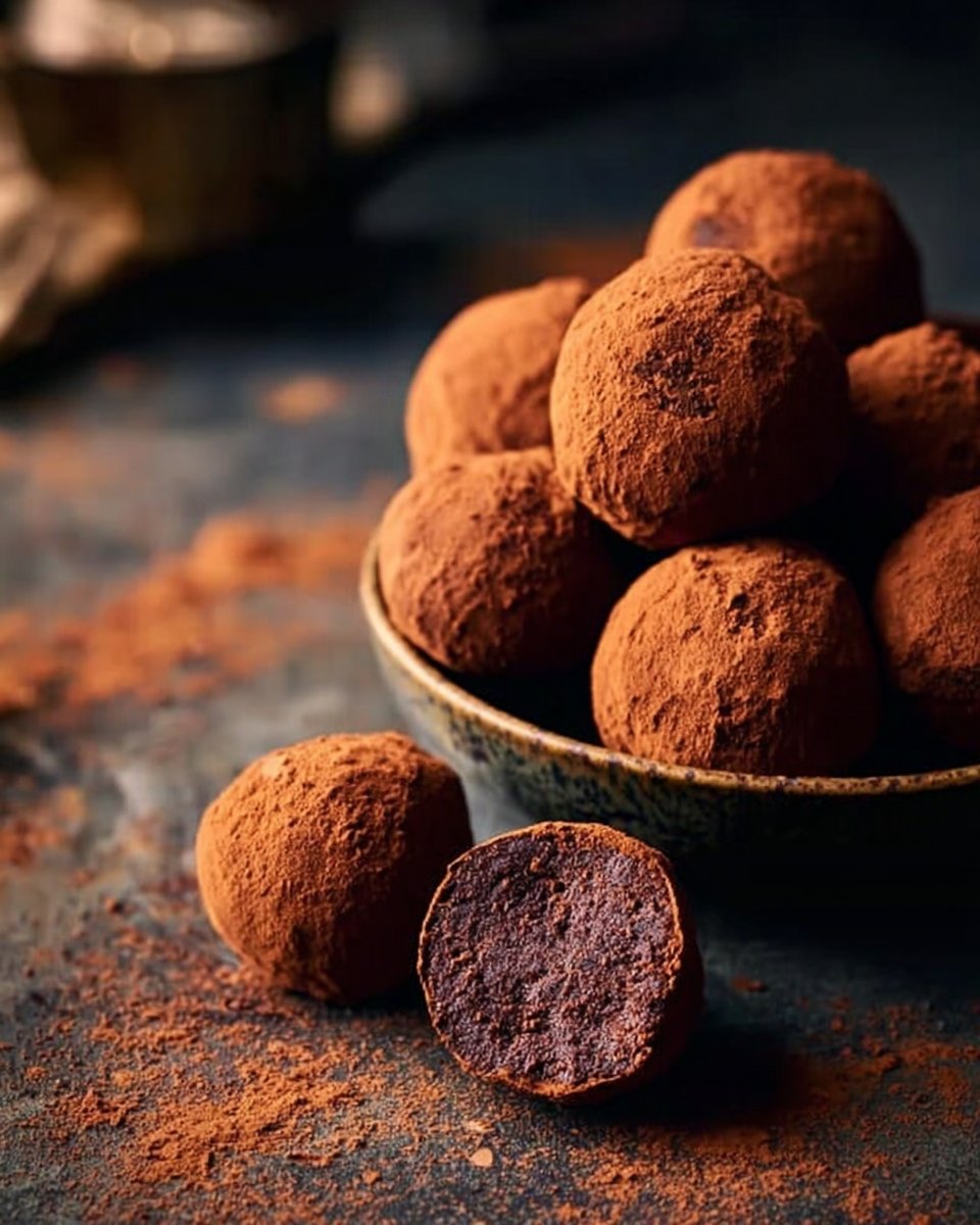 Truffes au chocolat