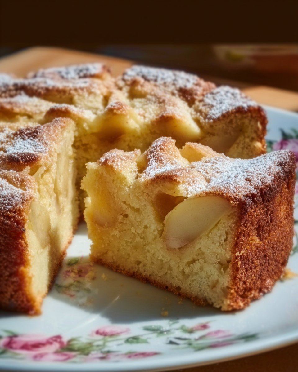 Moelleux aux pommes de grand-mère