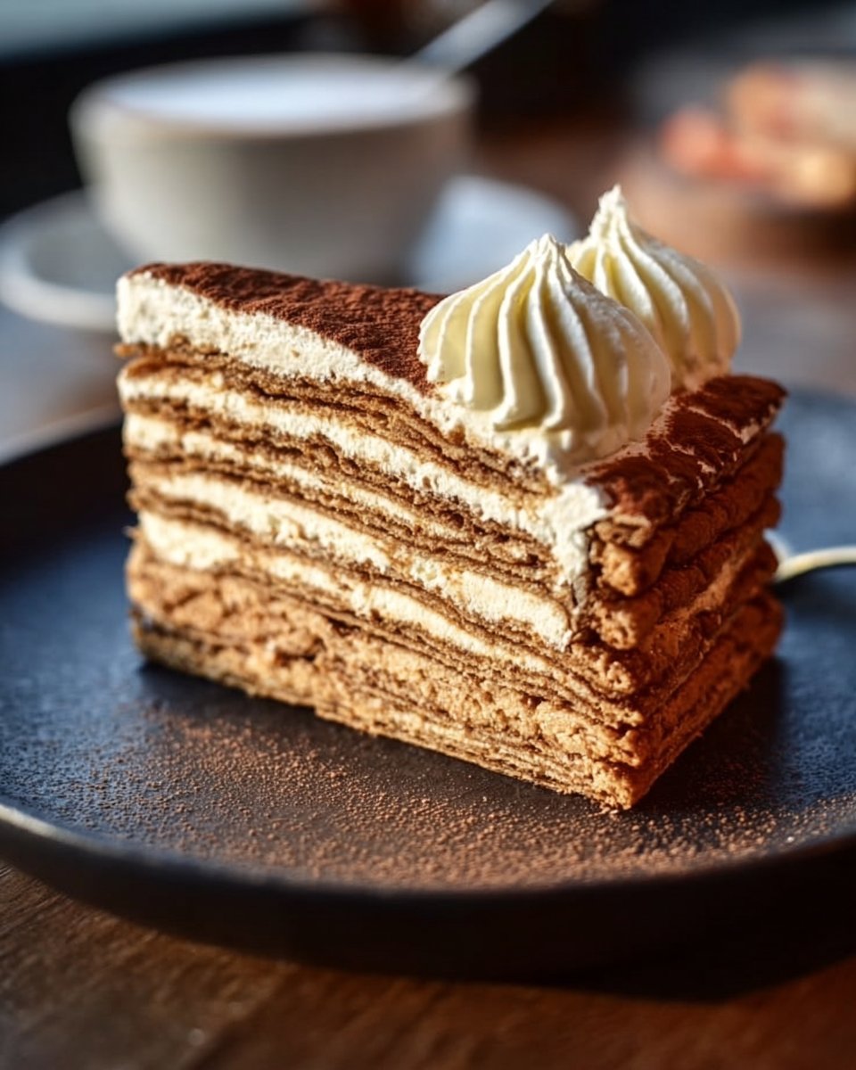 Gâteau Petit Beurre au café