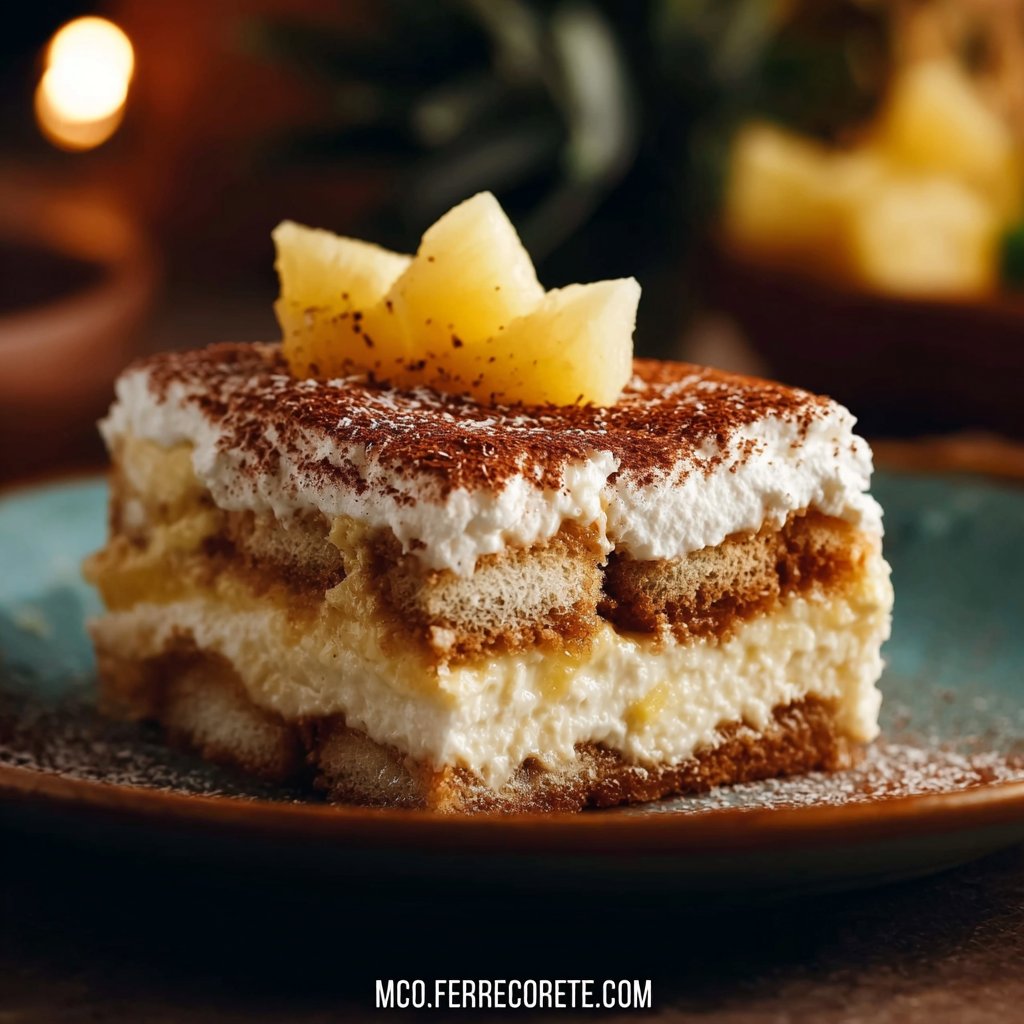 Tiramisu Coco Ananas