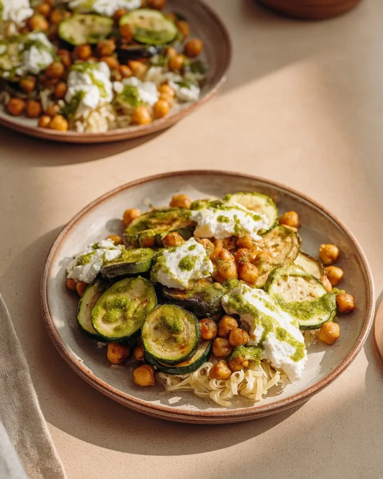 Assiette estivale d'orzo avec légumes colorés et feta crémeuse