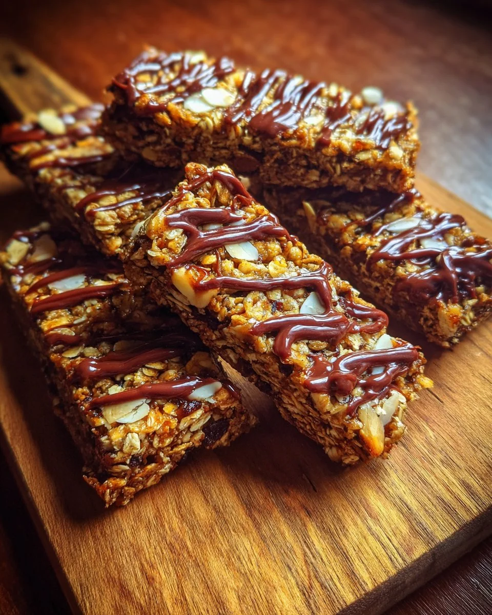 Barres de céréales choco-banane savoureuses et nutritives