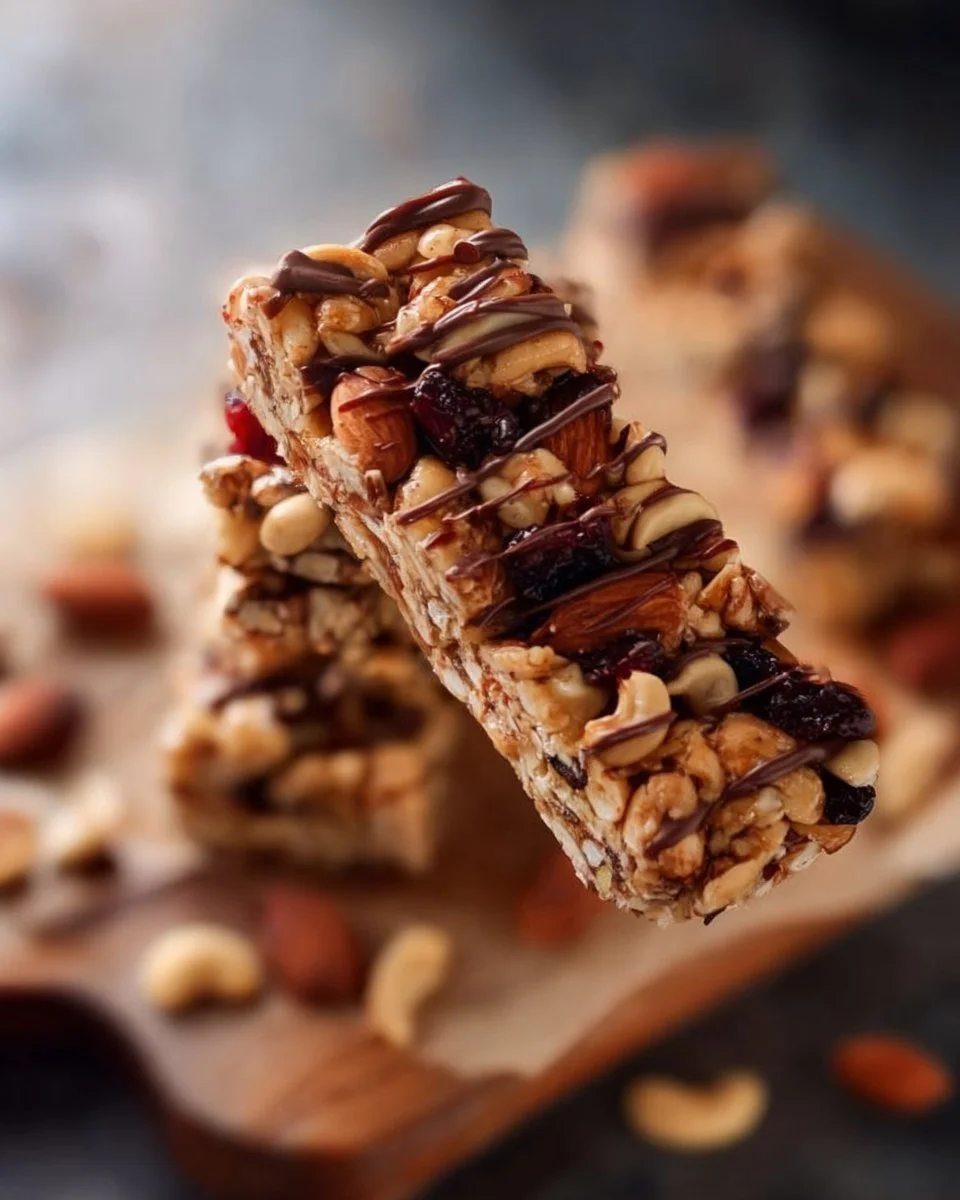 Barres de céréales maison