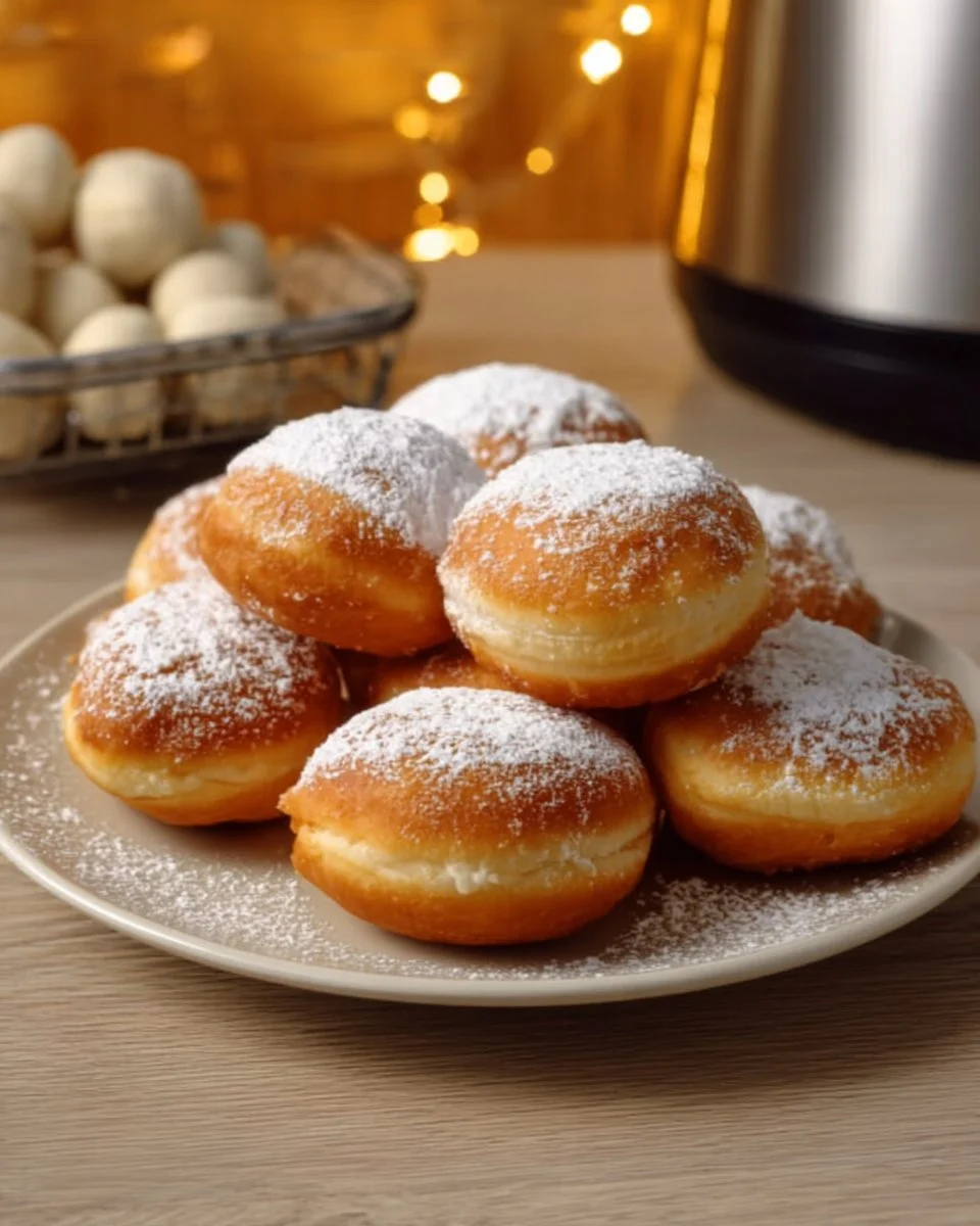 Beignets légers à la friteuse à air