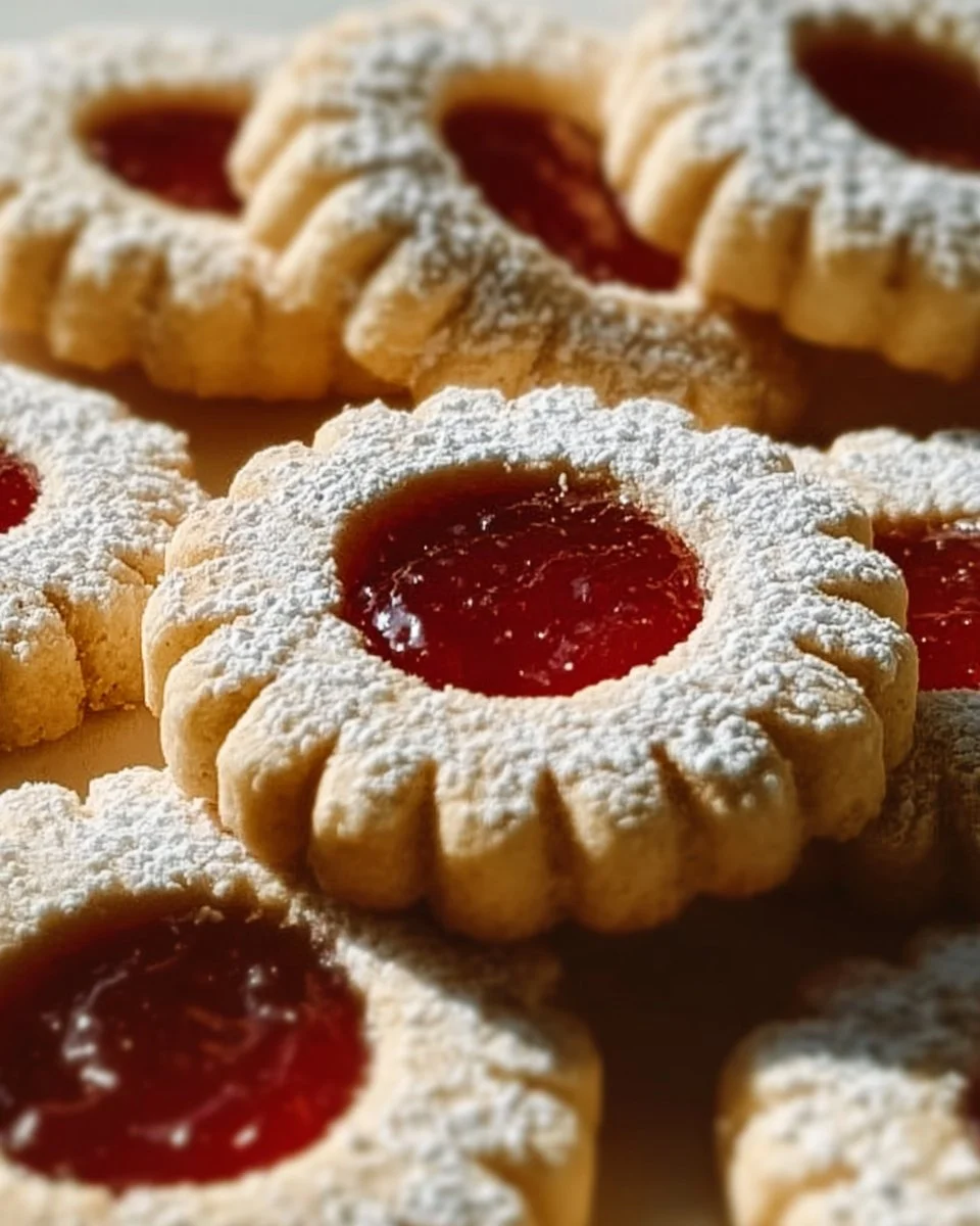 Biscuits au Beurre et Confiture de Fraises qui Fondent dans la Bouche