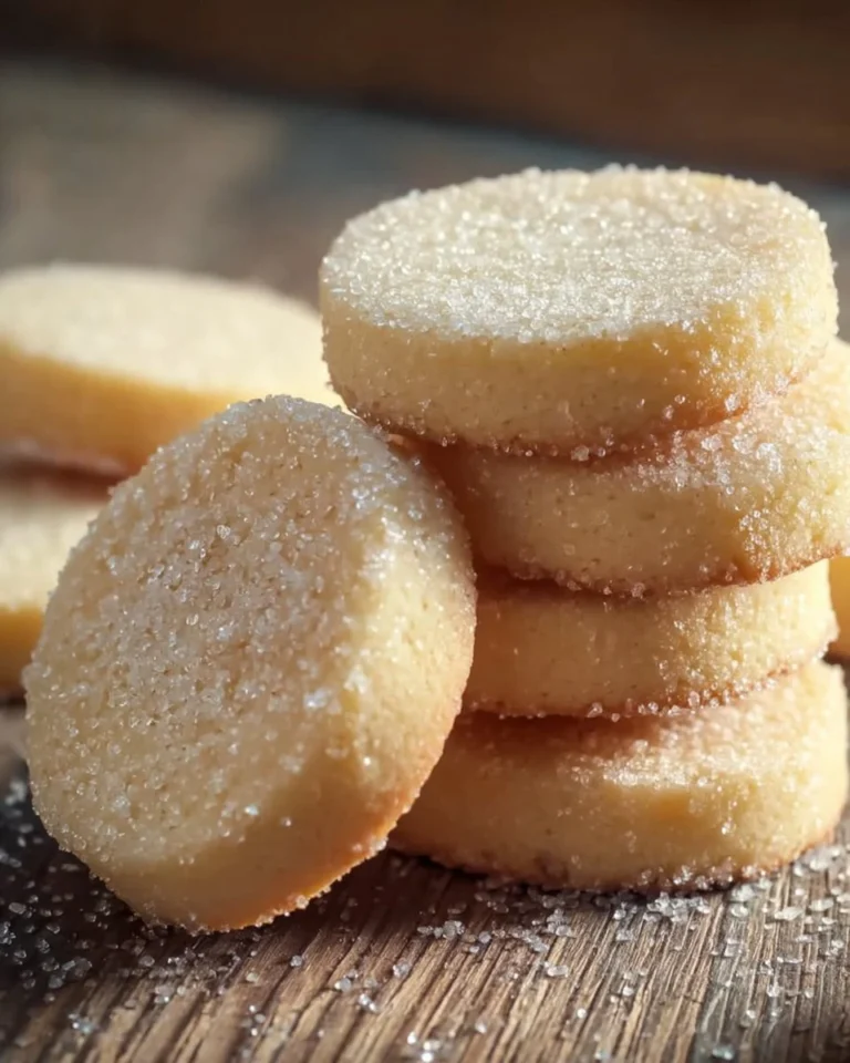 Biscuits au beurre français dorés, prêts à être dégustés avec une tasse de café.