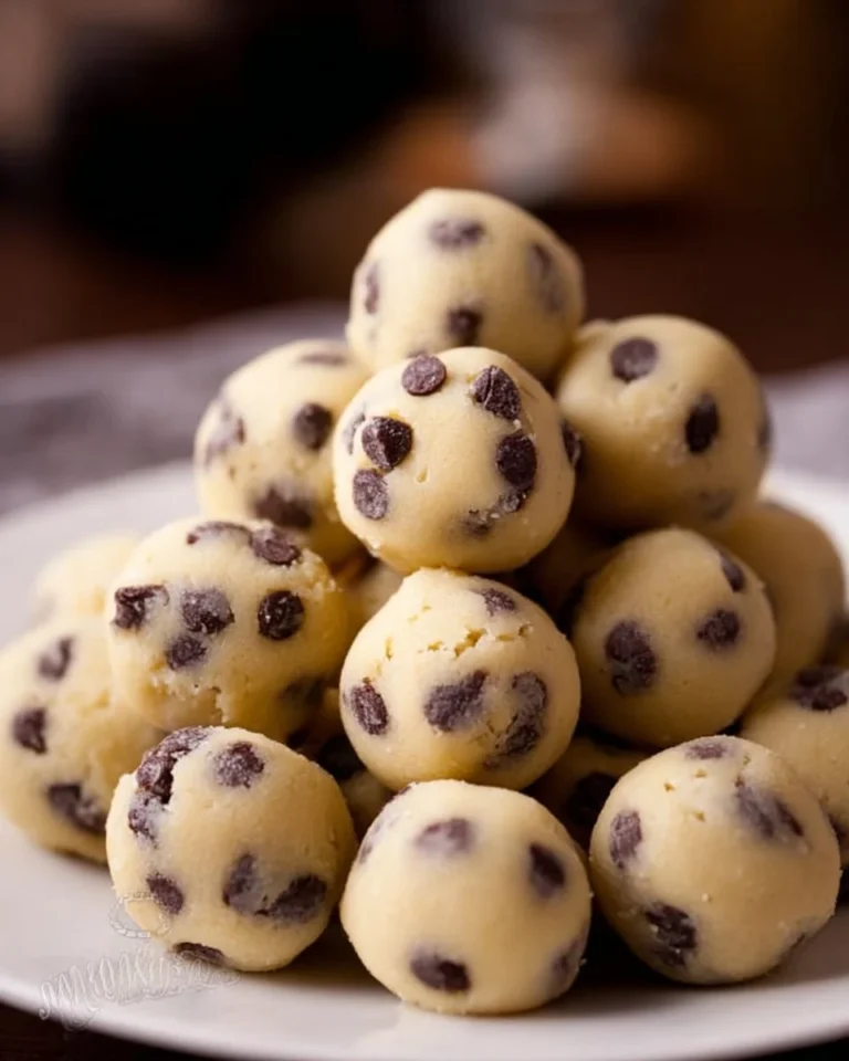 Bouchées surprises délicieuses à base de pâte à cookie