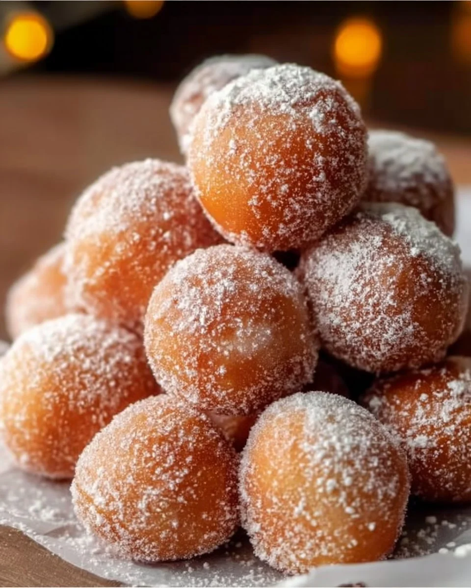 Boules de beignets au yaourt