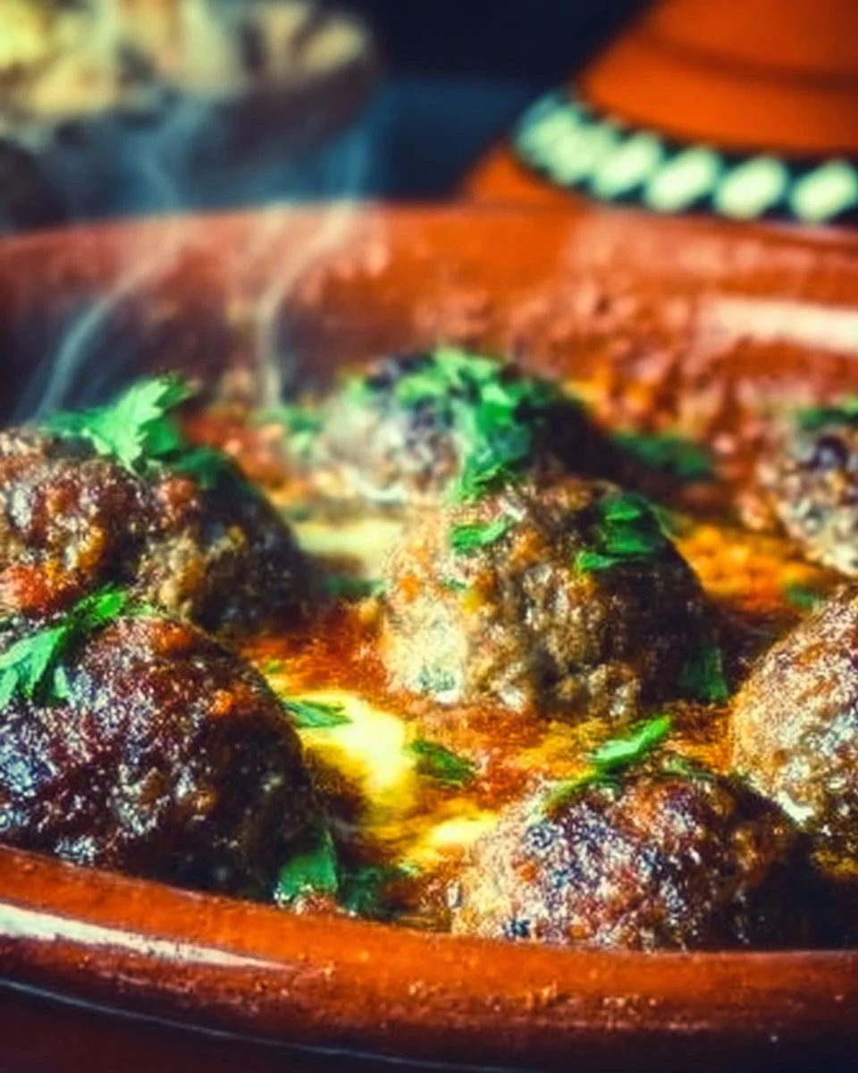 Boulettes de Viande Marocaines (Tajine de Boulettes)