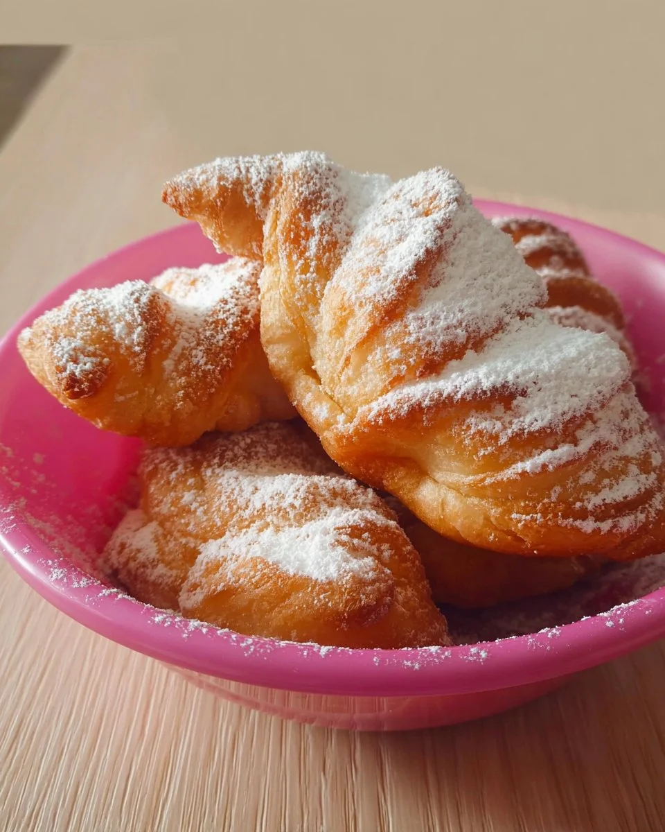 Bugnes or Lyon carnival donuts