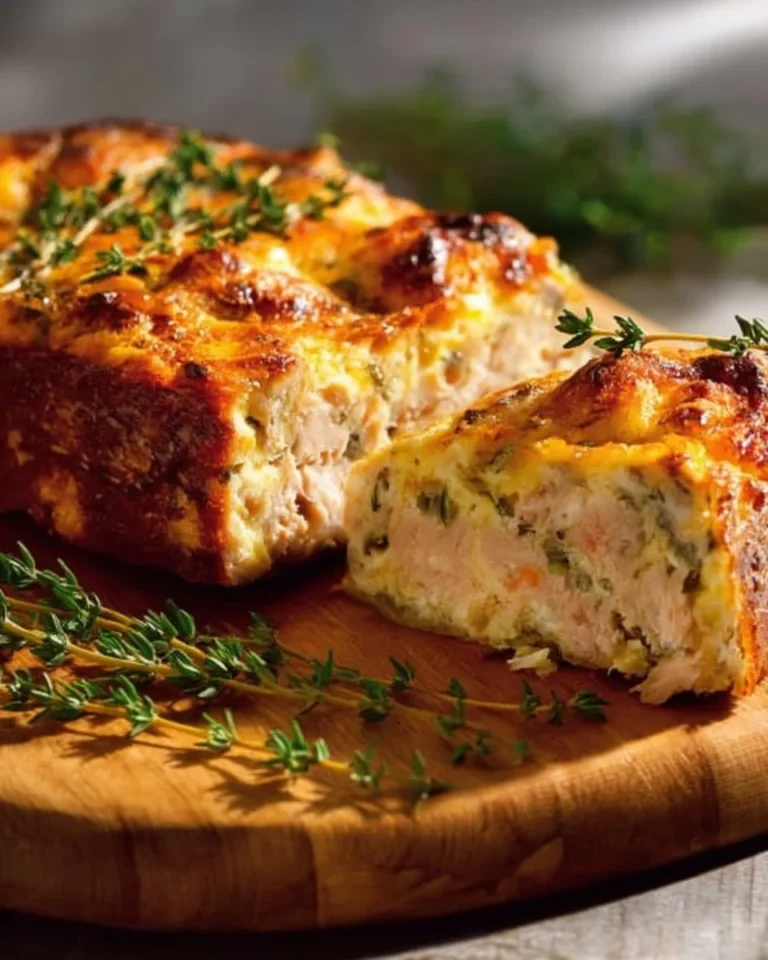 Recette de cake au thon rapide et facile, plat savoureux et simple à préparer.