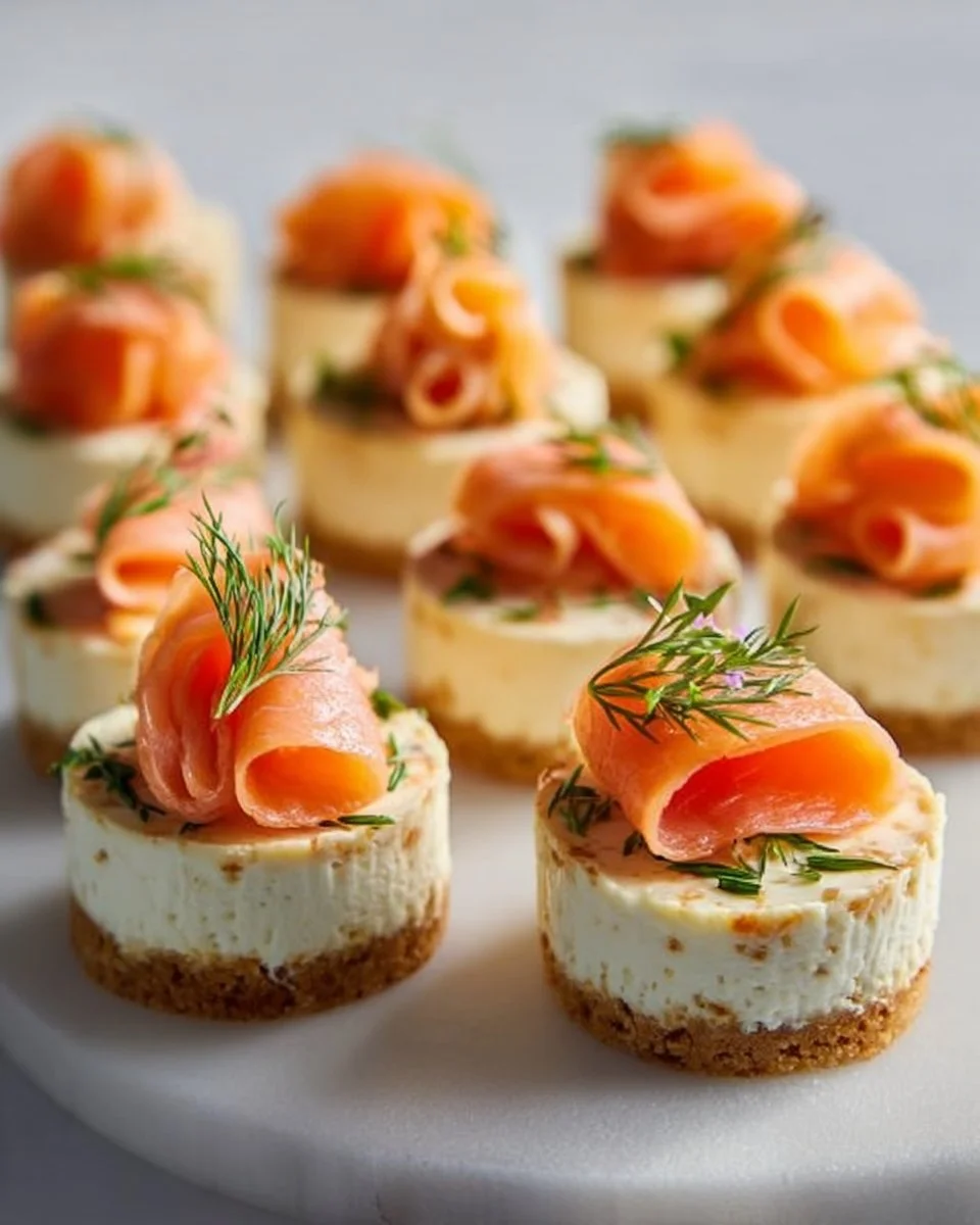 Cheesecake Salé au Saumon Fumé