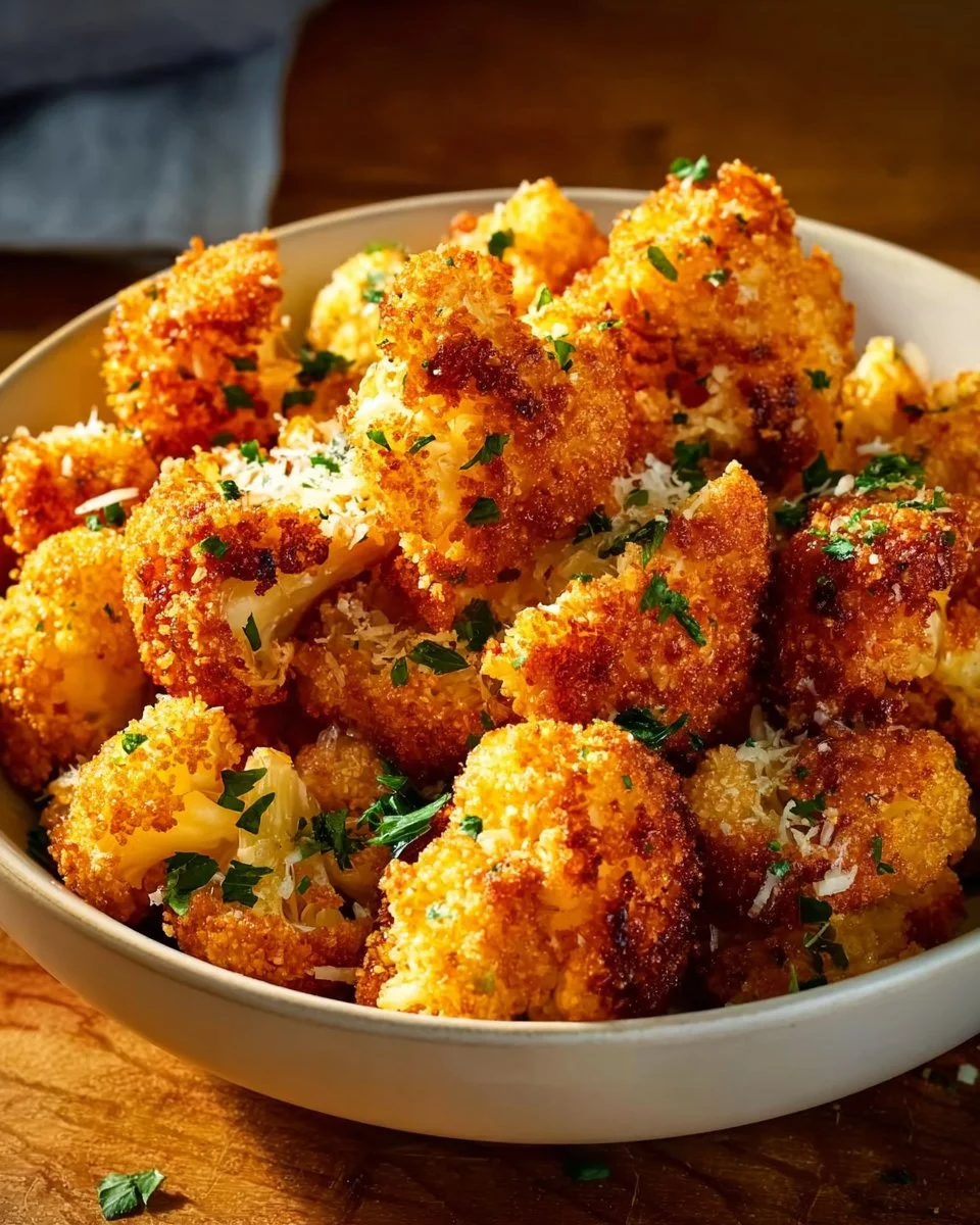 Chou-fleur Rôti Croustillant au Parmesan