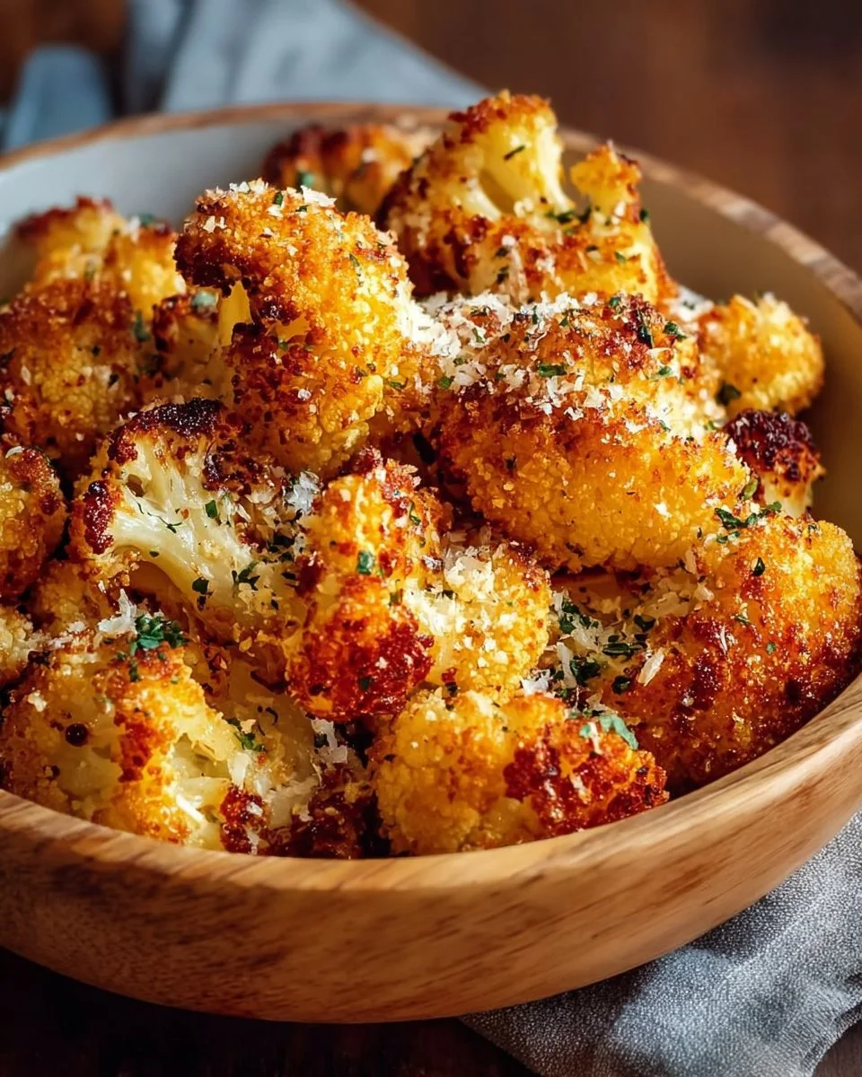 Chou-fleur Rôti Croustillant au Parmesan