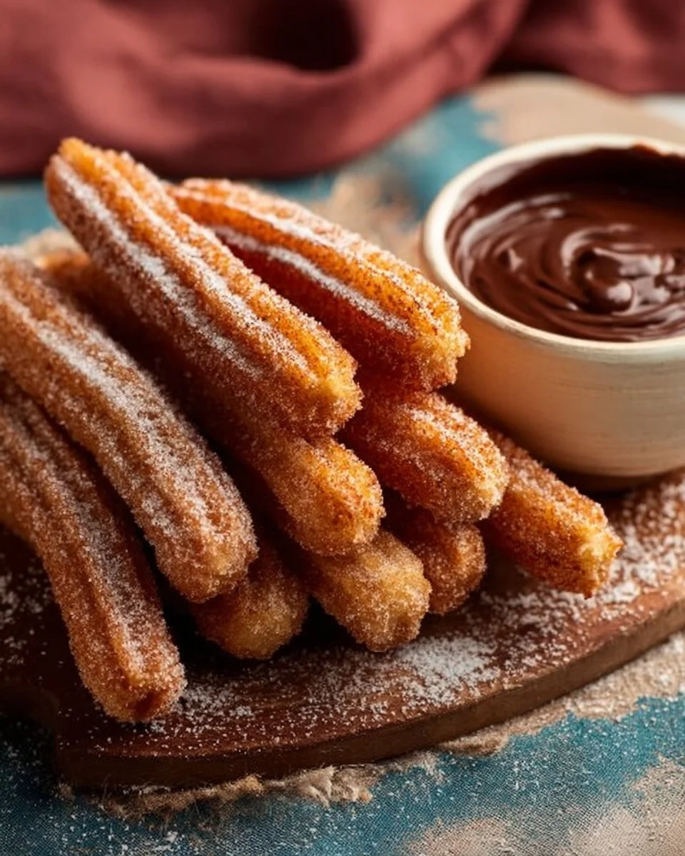 Churros Maison Crousti-Fondants