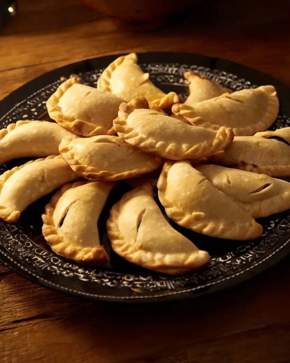 Cornes de gazelle traditionnelles préparées avec amour et une recette facile.