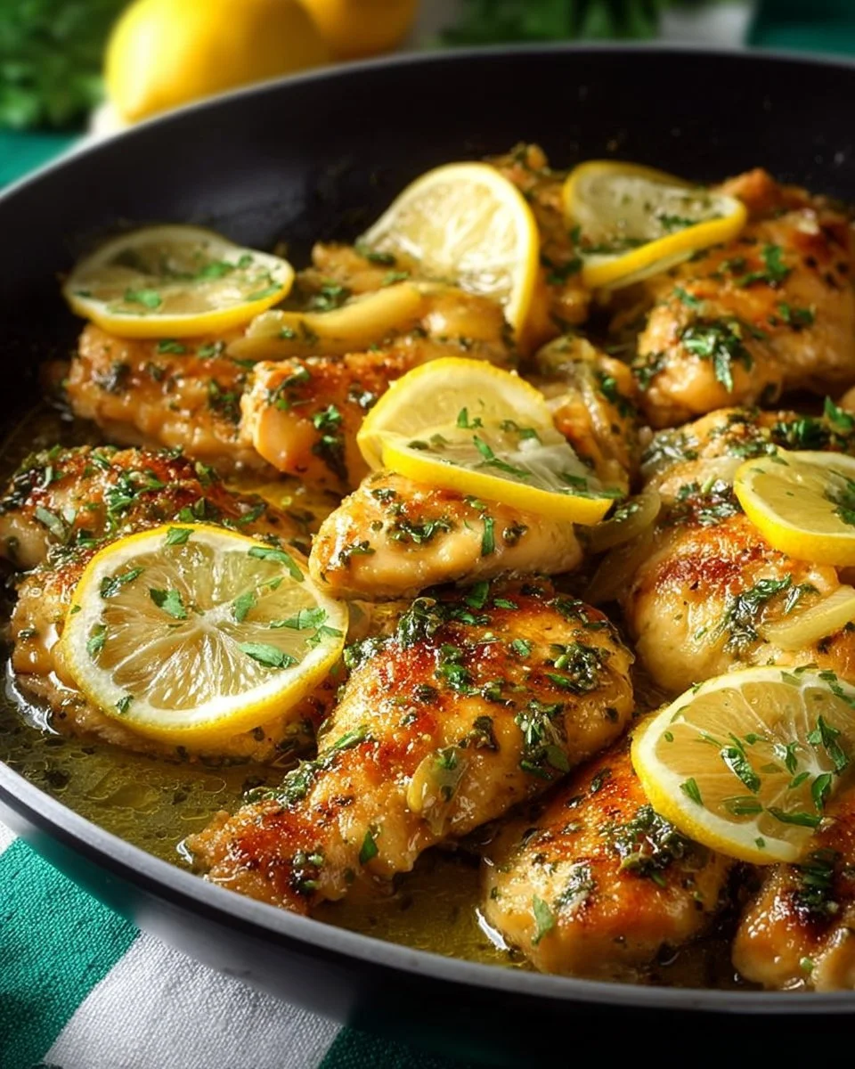 Émincés de Poulet au Citron