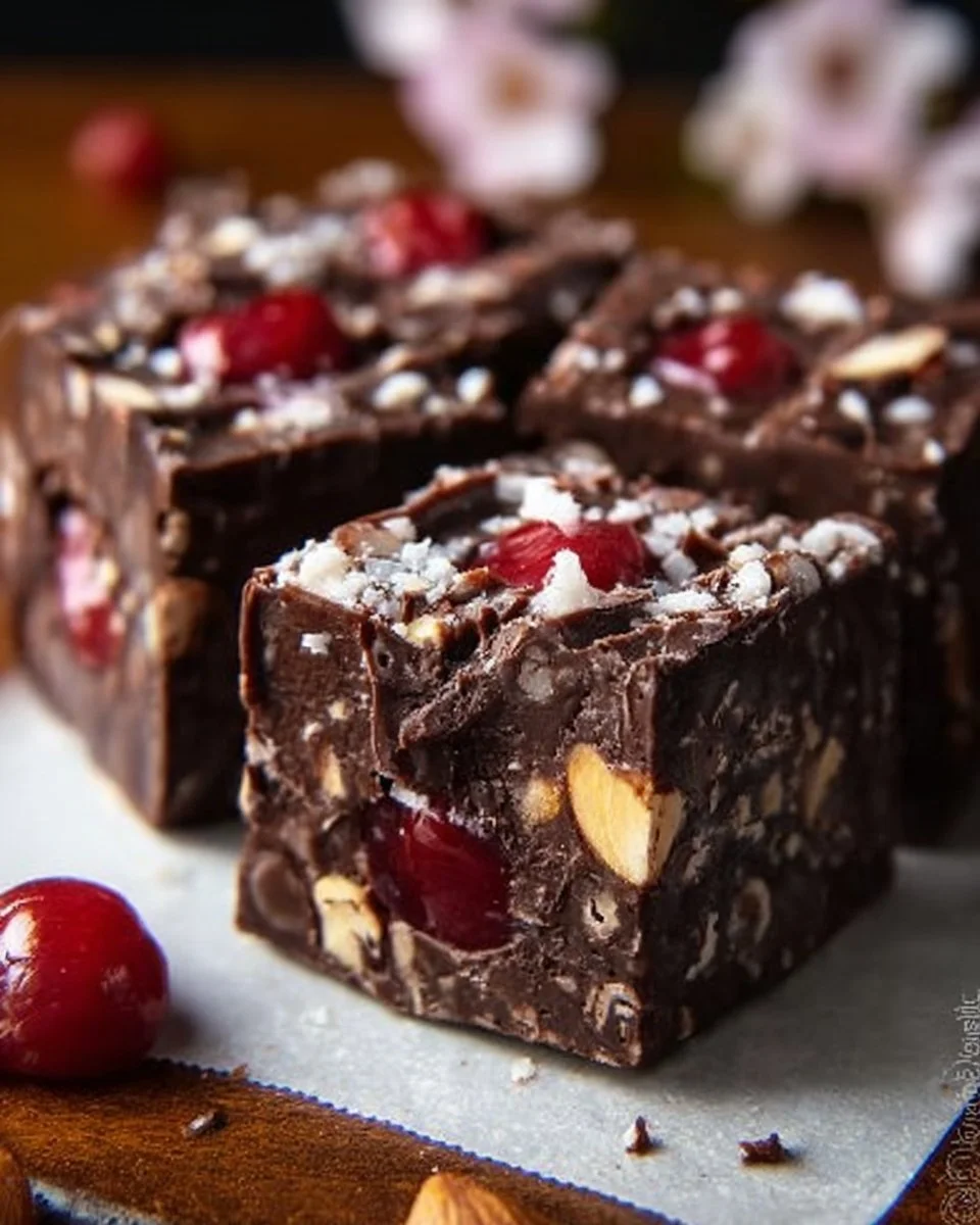 Fudge Fleur de Cerisier (végane)