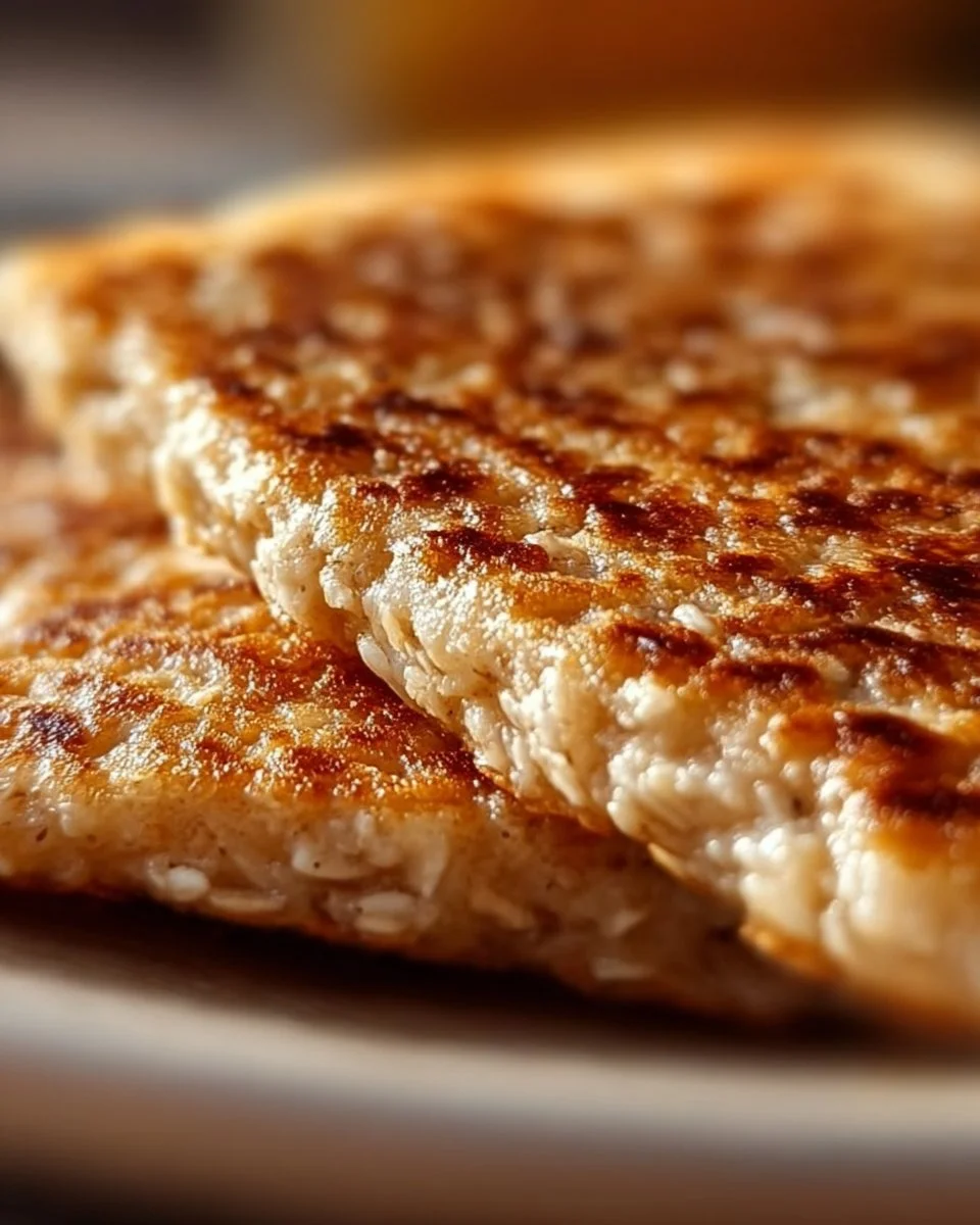 Galettes de petit-déjeuner servies avec des fruits et du miel