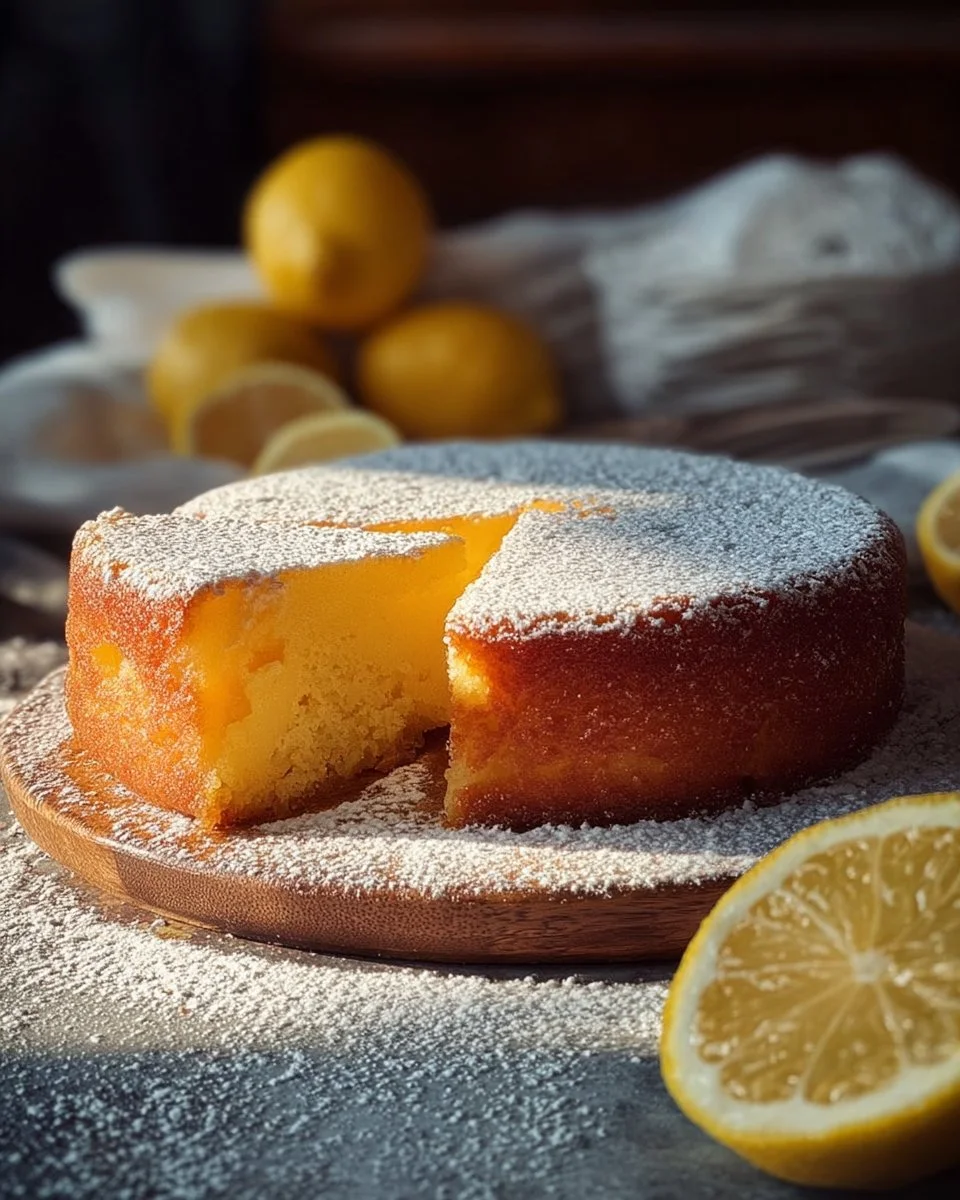 Gâteau Moelleux au Citron
