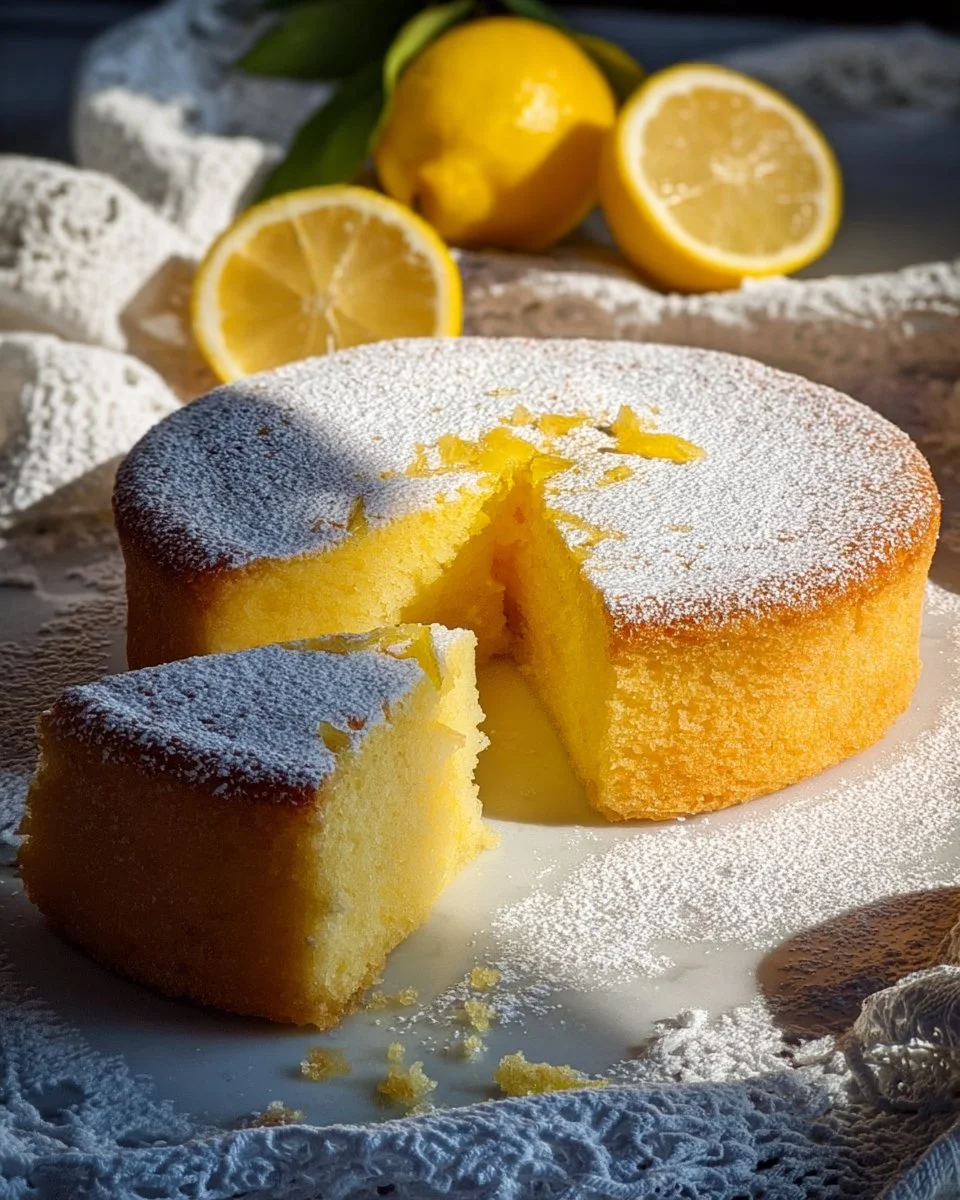 Gâteau Moelleux au Citron