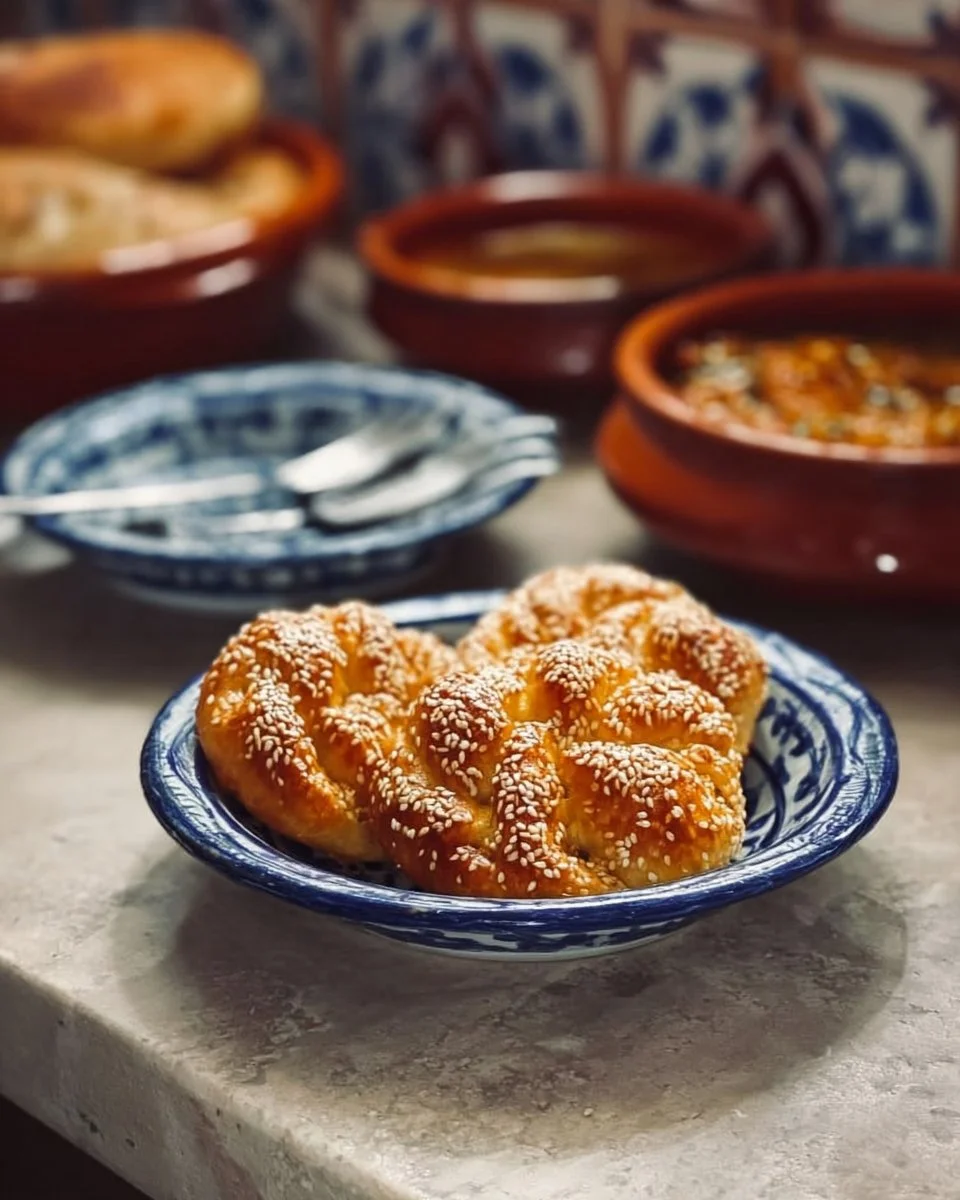 Gâteaux au miel et sésame