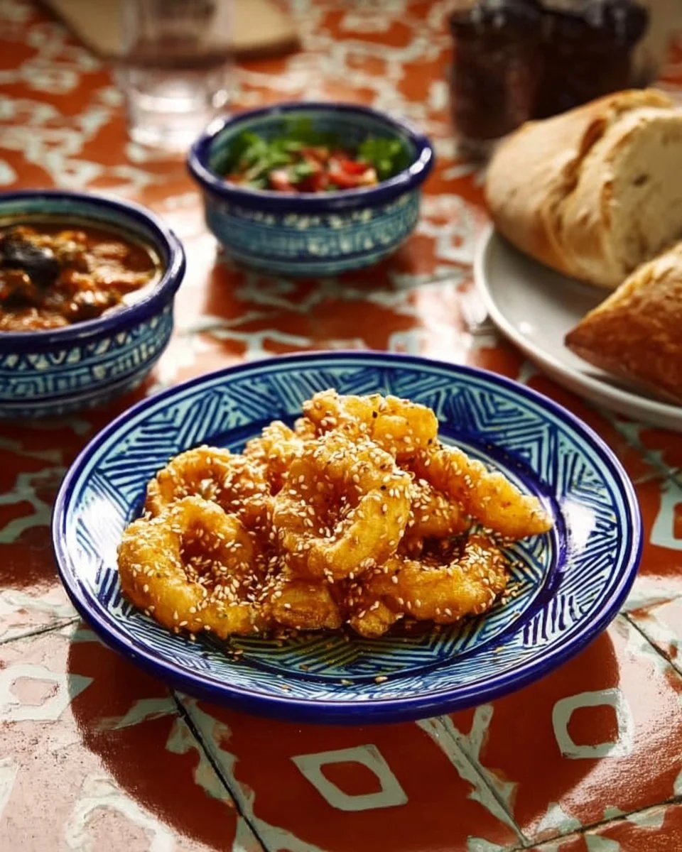 Gâteaux au miel et sésame