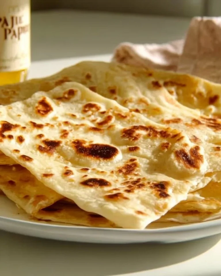Melaoui : Crêpes marocaines servies avec des garnitures variées.