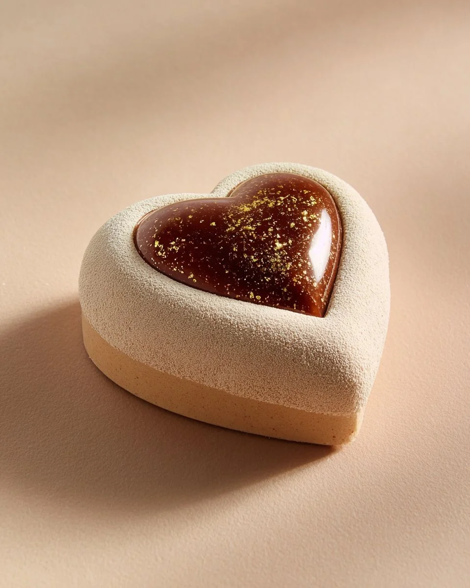 Mini-coeurs praliné Gianduja, gourmandise chocolatée et noisette