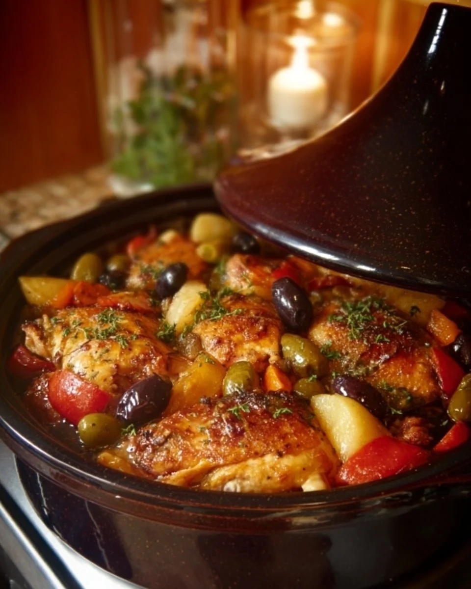 Poulet aux légumes