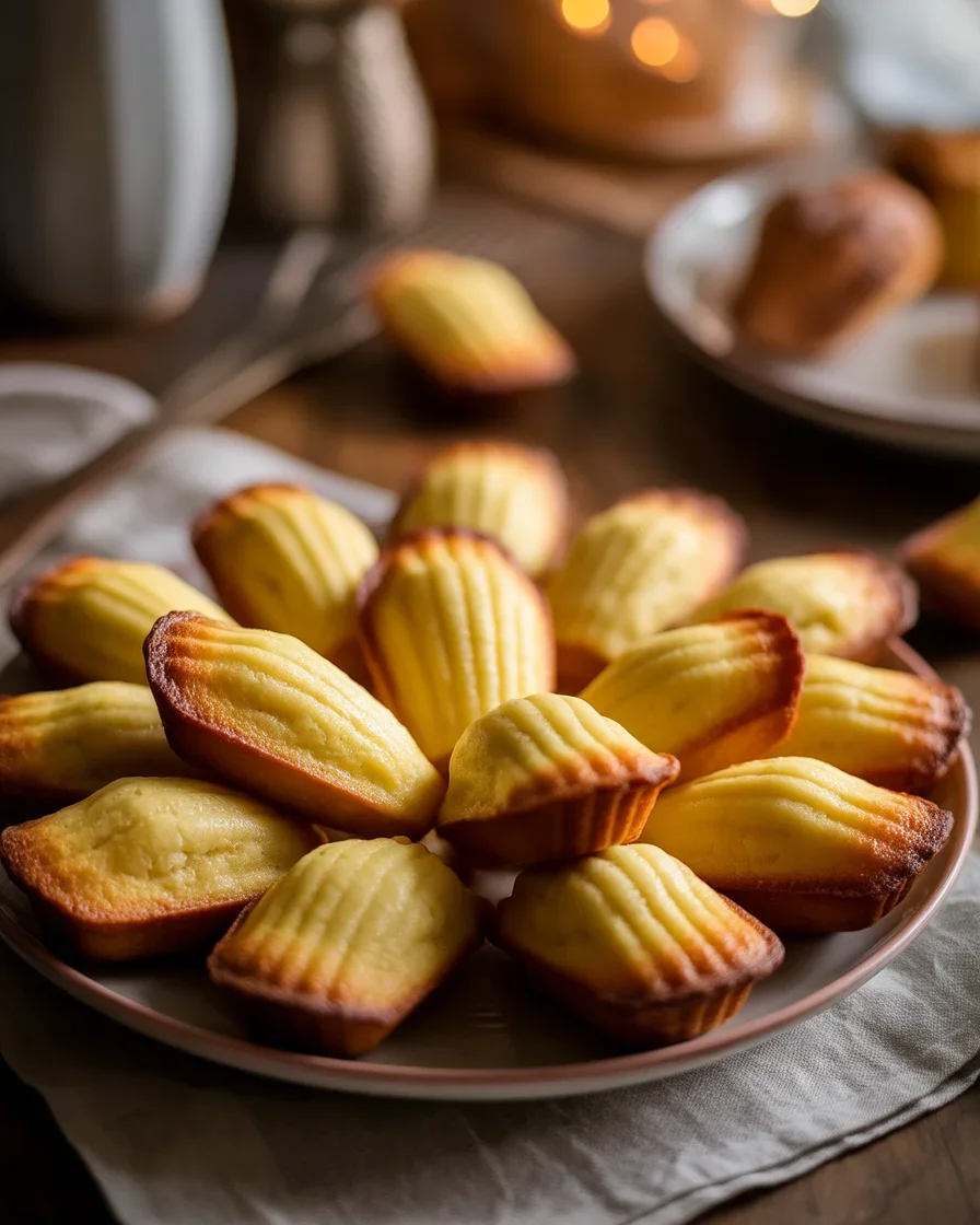 Madeleines moelleuses