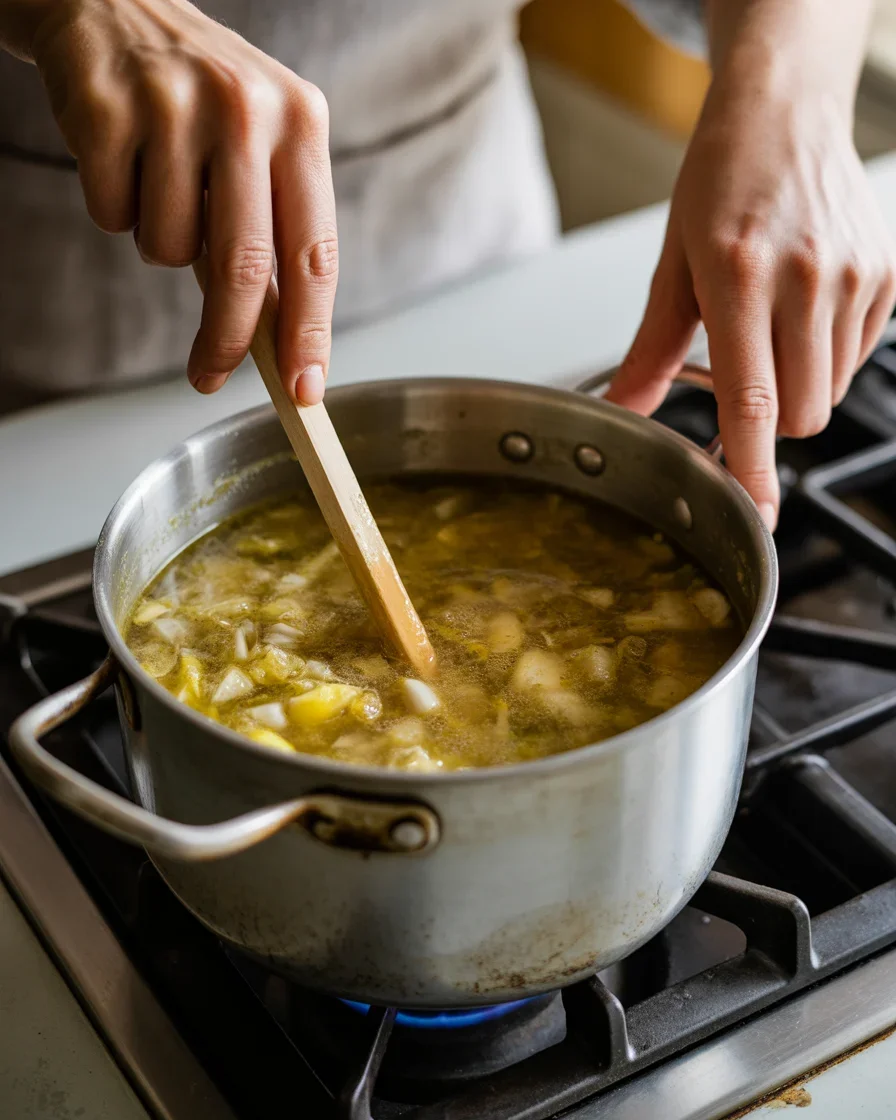 Recette réconfortante : Velouté poireaux-pommes de terre maison