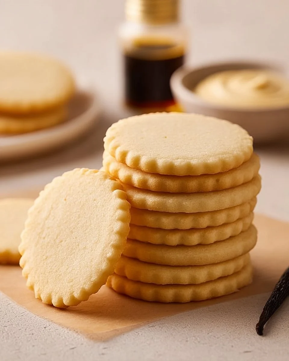Sablés à la vanille