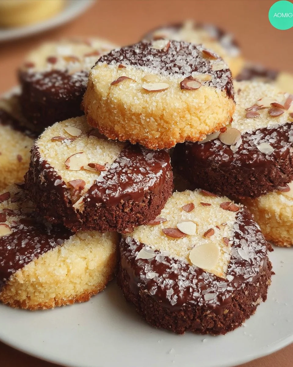 Sablés Diamant à la Vanille et au Chocolat