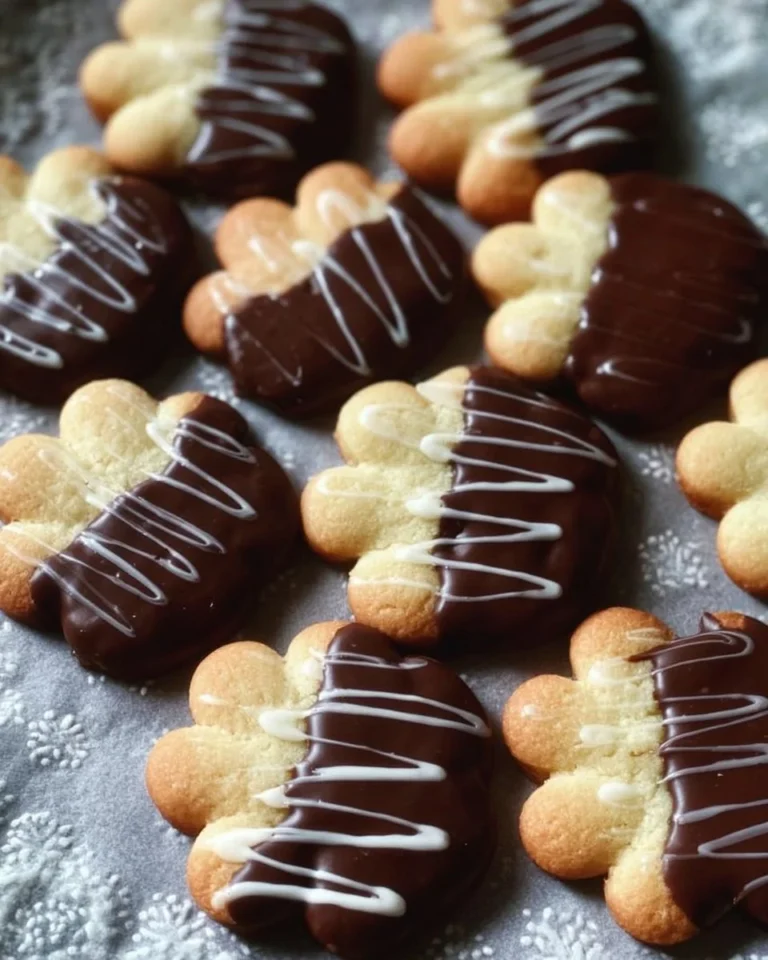 Sablés Pattes de Chat frais et appétissants sur une assiette.