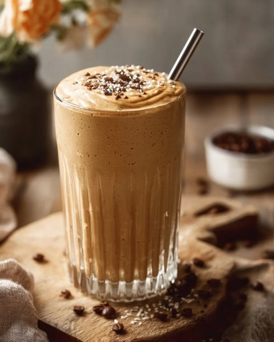 Smoothie au café crémeux