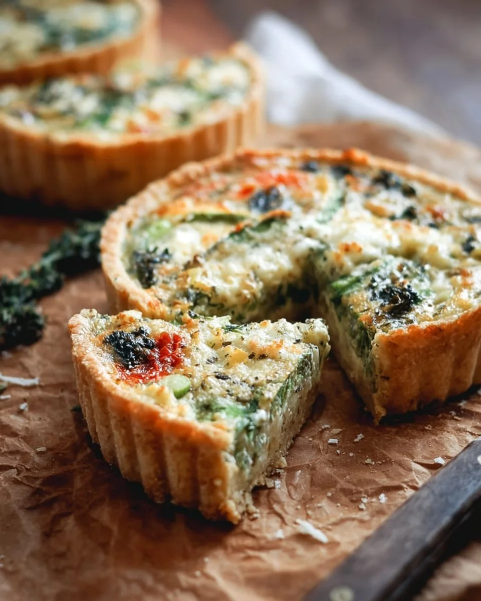 Tartes salées de printemps