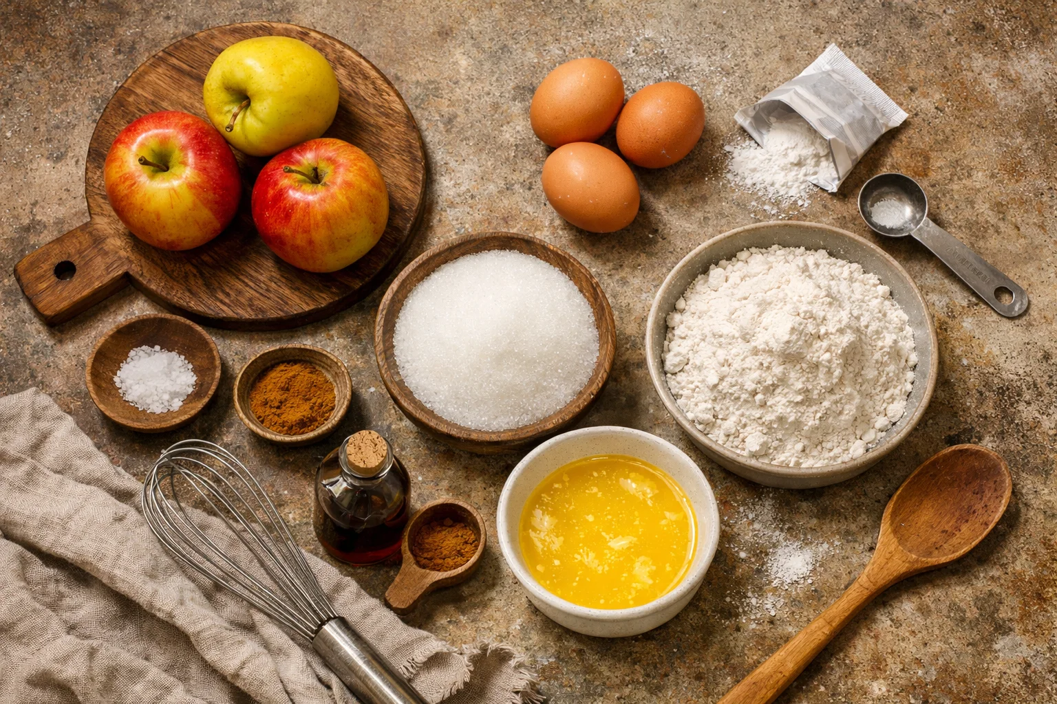 g&acirc;teau aux pommes recette de grand-m&egrave;re